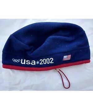 USA 2002 Olympics Cap Unisex One Size Fits All Roots Official Outfitter …
